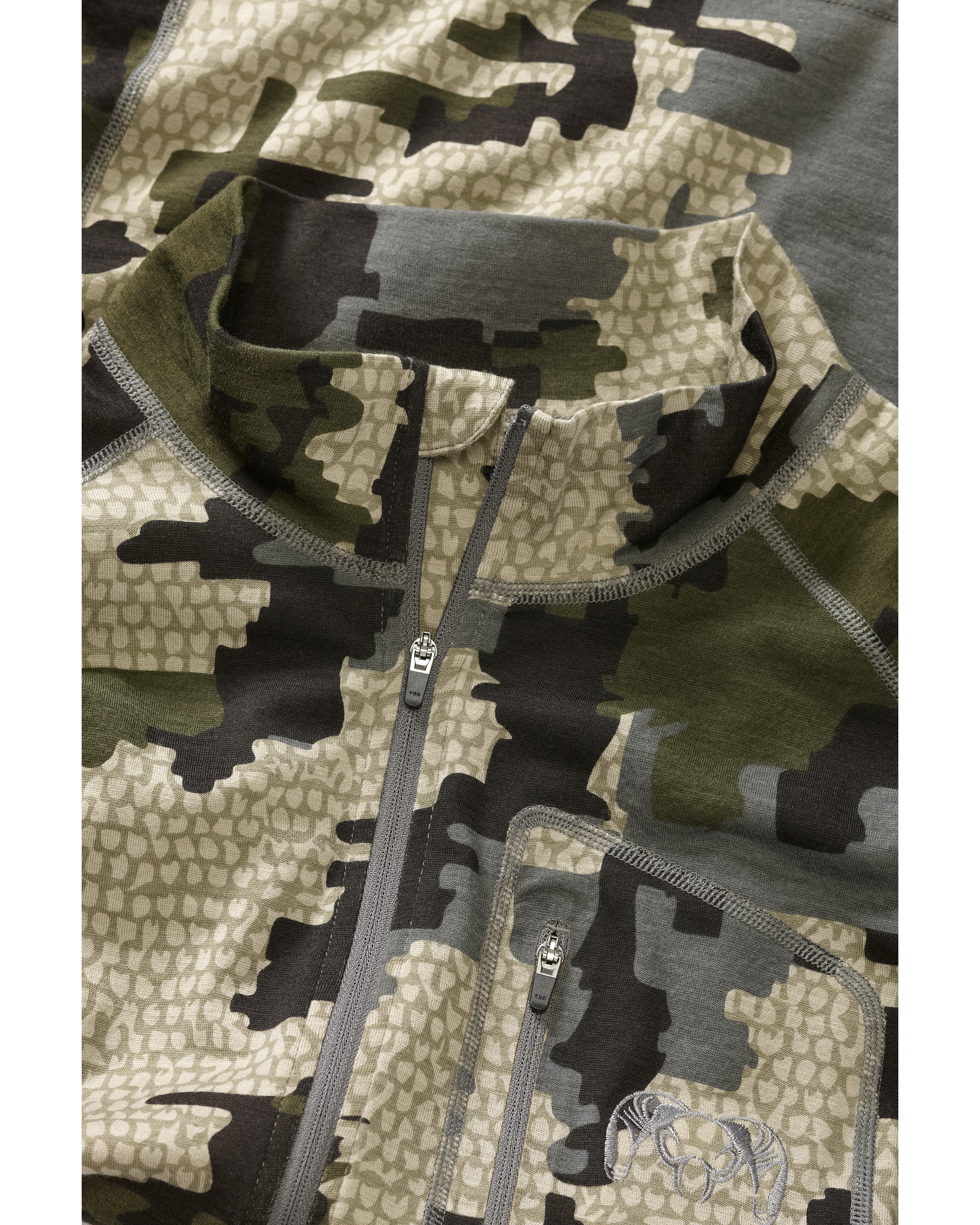 ULTRA Merino 145 Zip-T Hunting Shirt | Verde - Image 2