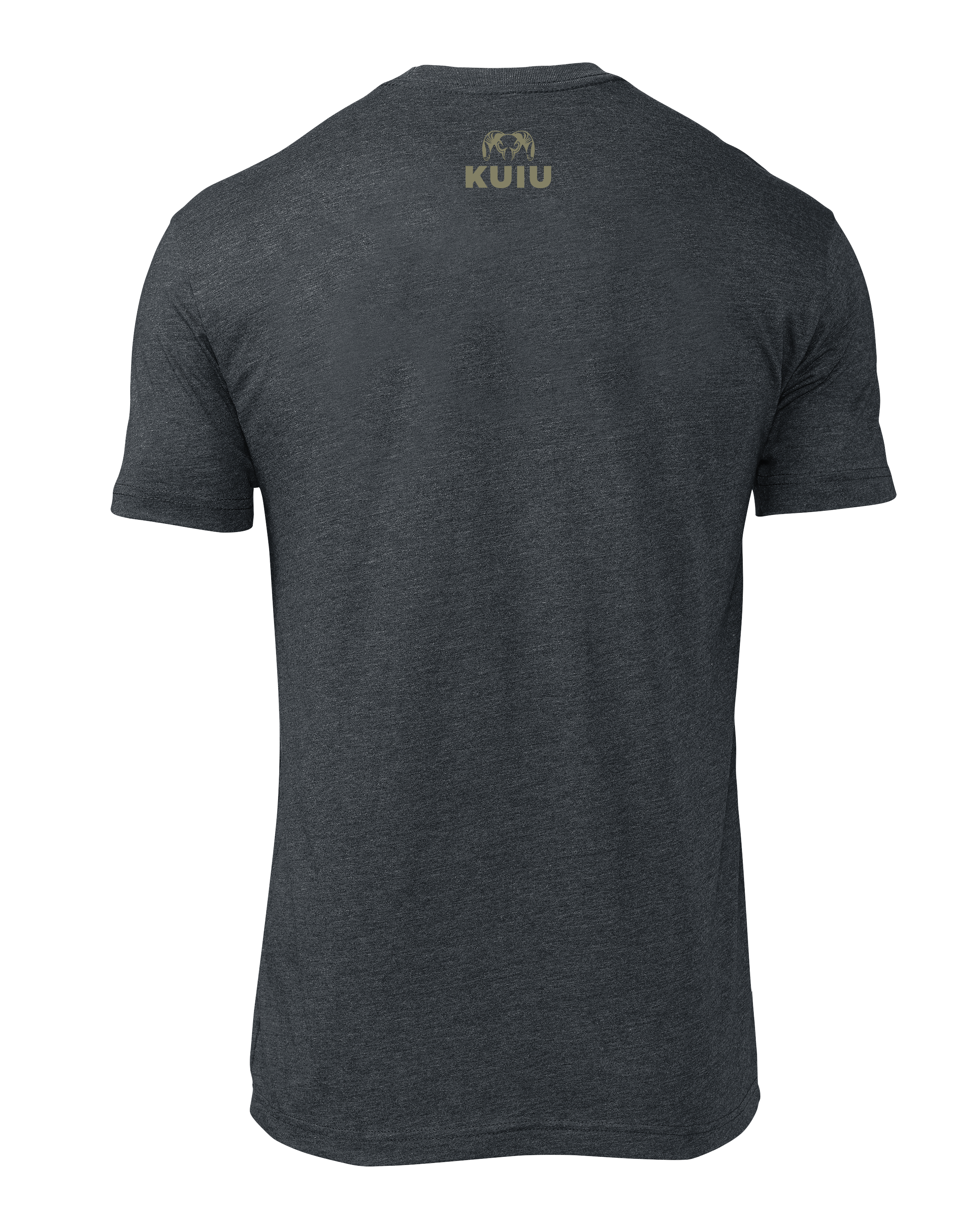 KUIU Stacked Here to Hunt T-Shirt | Charcoal - Image 2