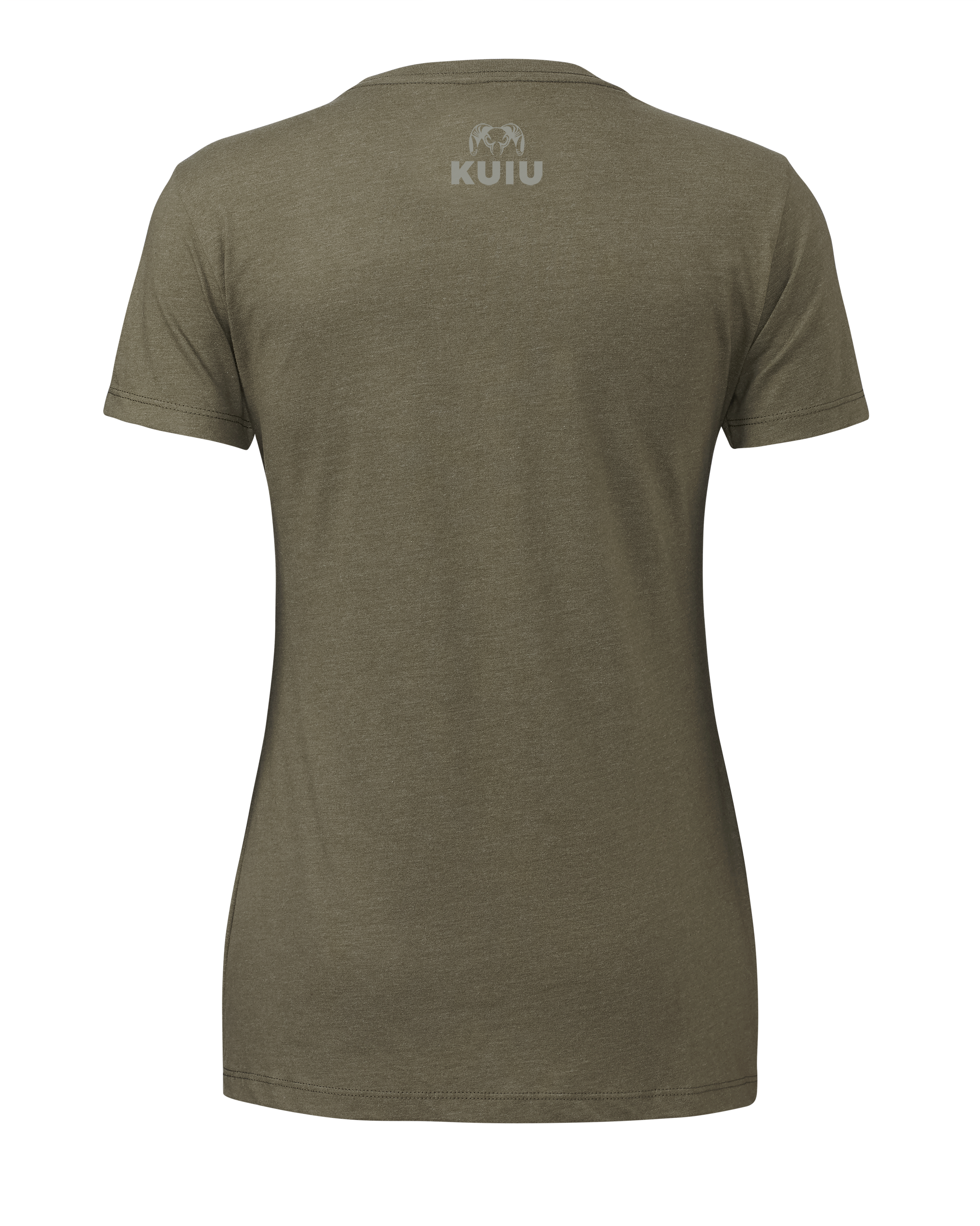 Women's Here to Hunt Gritstone T-Shirt | Military Green - Image 2