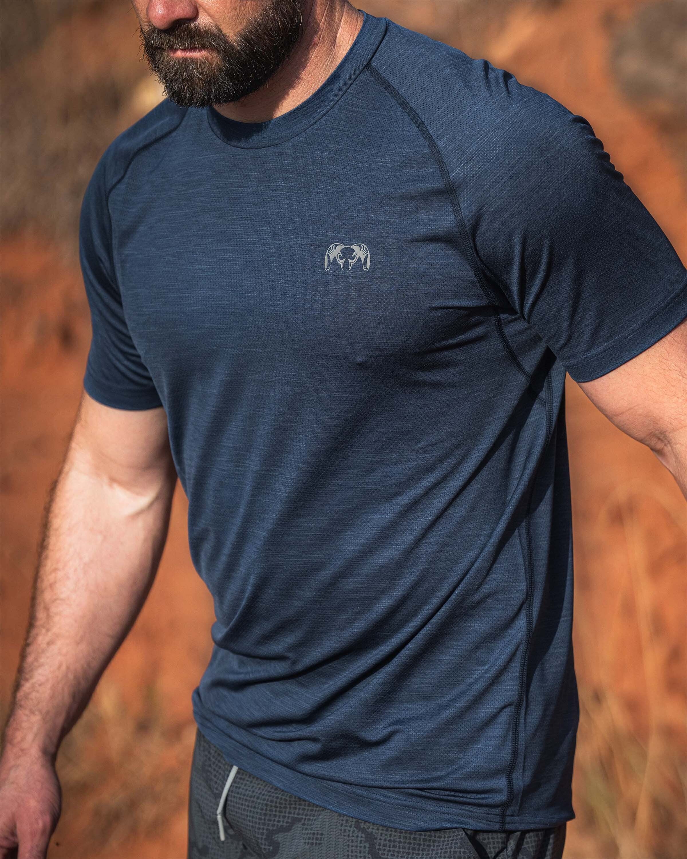 EnduroMesh SS Crew | Black Heather - Image 3